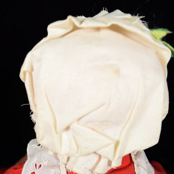 Vtg Annalee Mr & Mrs Santa Claus Calico Christmas Holiday Collectible 1963/1971 - Picture 10 of 16